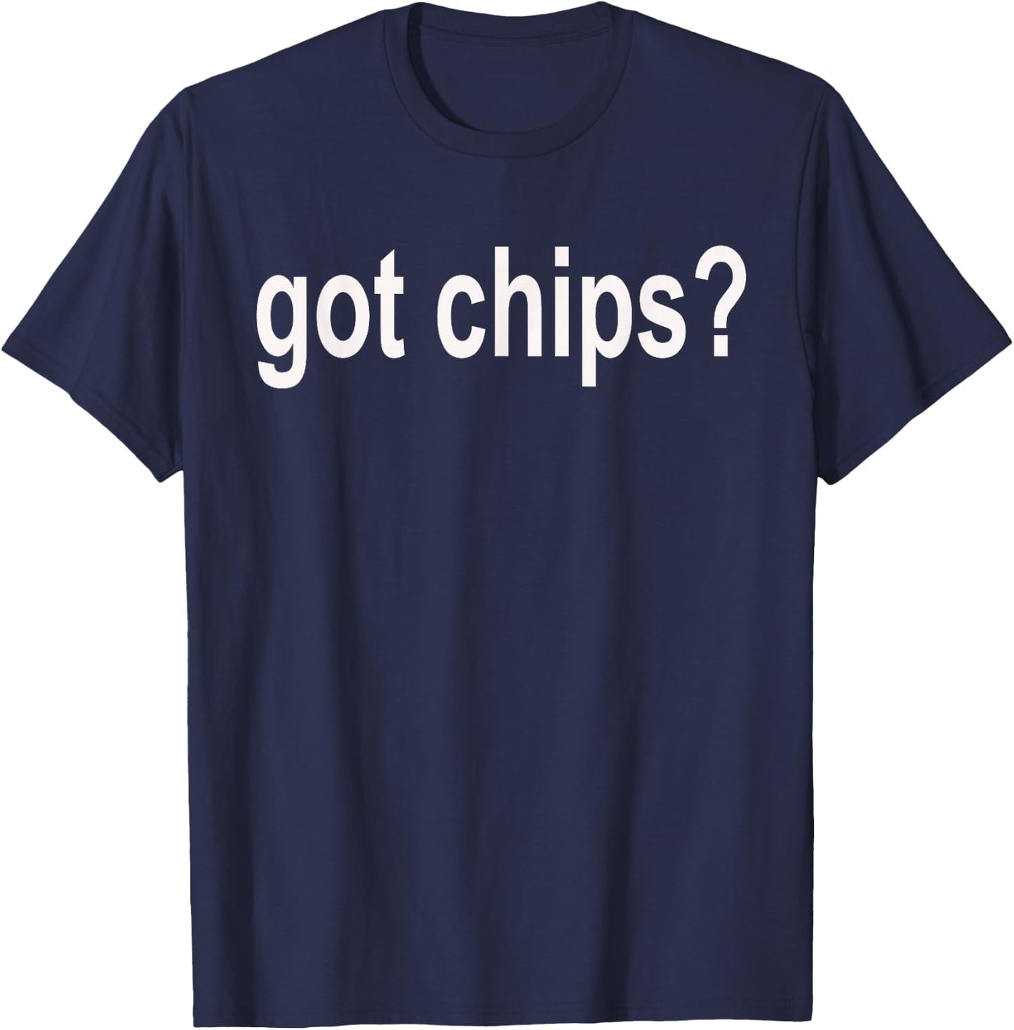 Got Chips? Potato Poker Classic Fit T Shirt T-Shirt - T-Shirt | Navy
