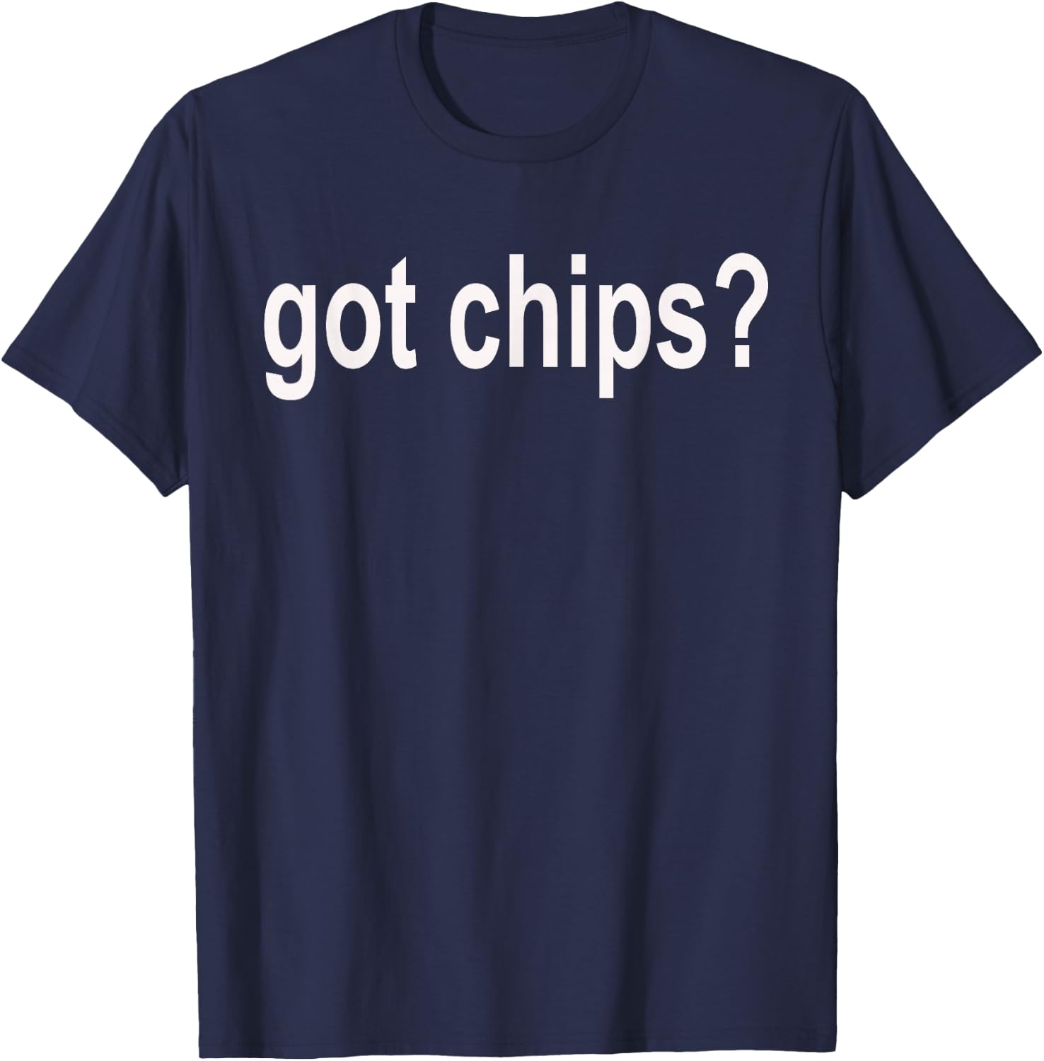 Got Chips? Potato Poker Classic Fit T Shirt T-Shirt - T-Shirt | Navy