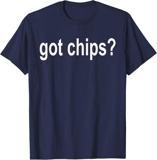 Got Chips? Potato Poker Classic Fit T Shirt T-Shirt - T-Shirt | Navy