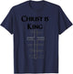 Christ Is King T-Shirt - T-Shirt | Navy