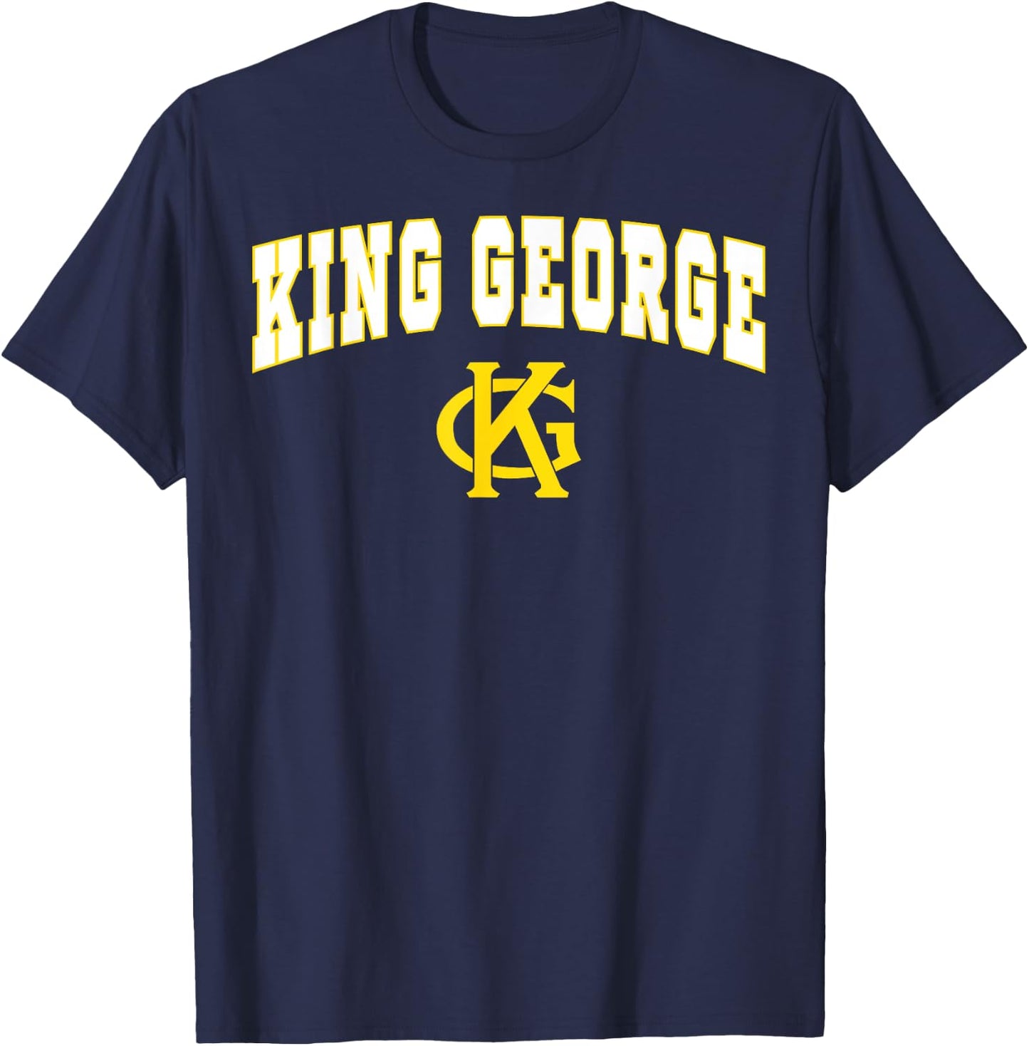 King George High School Foxes C2 T-Shirt - T-Shirt | Navy