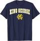 King George High School Foxes C2 T-Shirt - T-Shirt | Navy