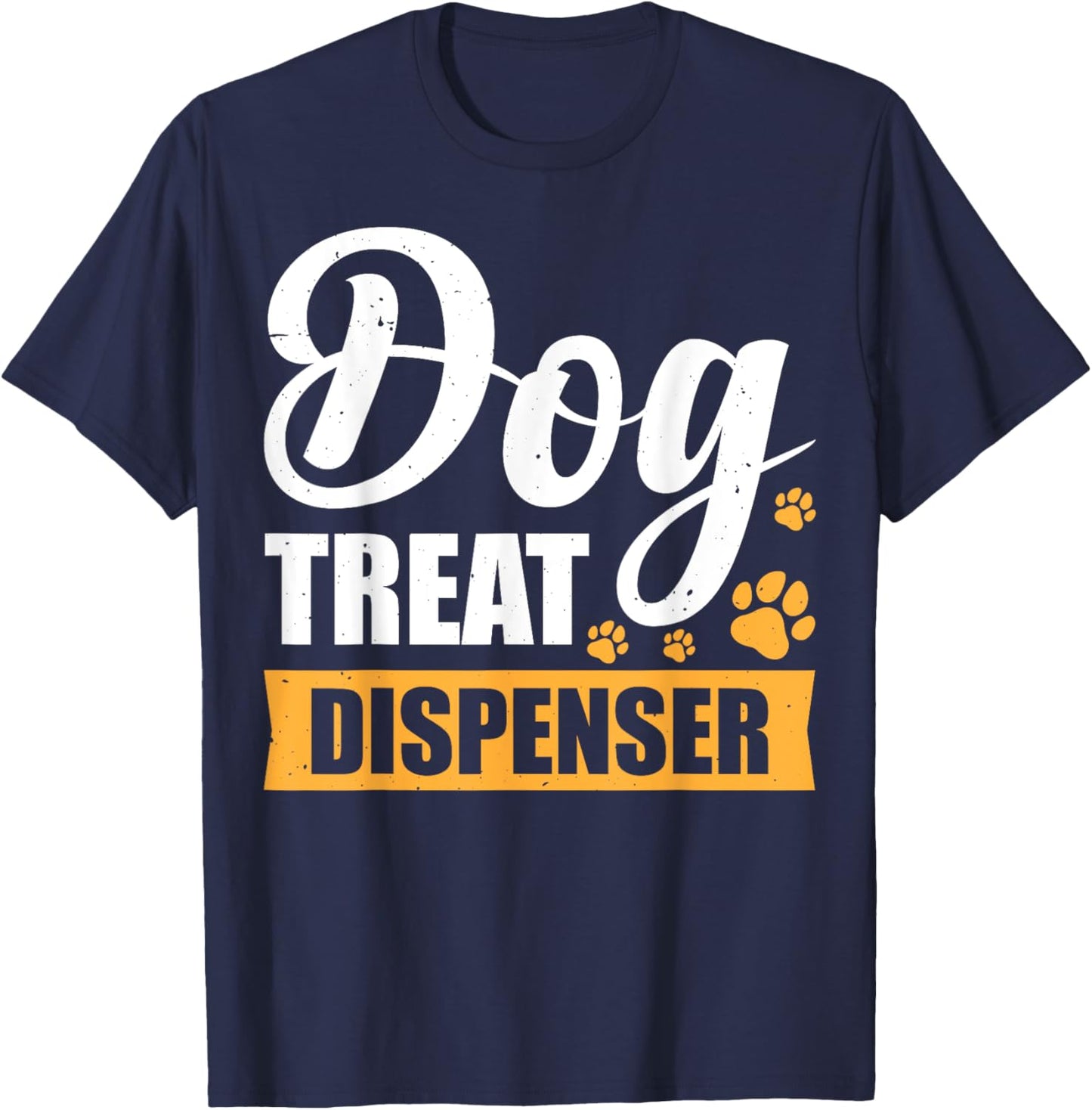 Dog Treat Dispenser Men Women T-Shirt - T-Shirt | Navy