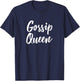 Gossip Queen T-Shirt - T-Shirt | Navy