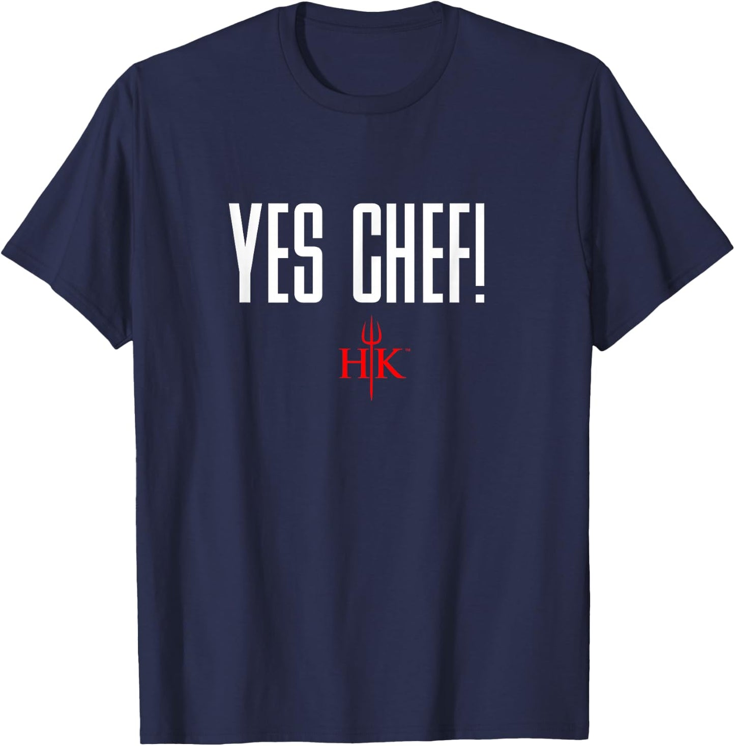 Official Hell's Kitchen Yes Chef! T-Shirt - T-Shirt | Navy