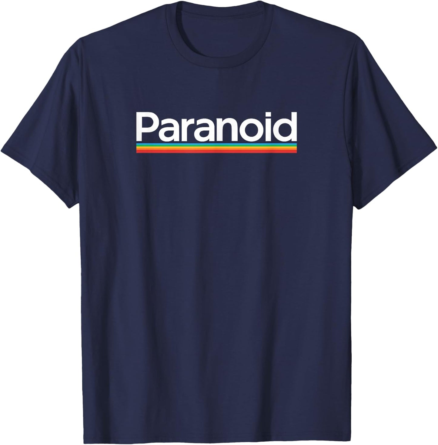 Paranoid Photography Vaporwave Aesthetic Streetwear Vintage T-Shirt - T-Shirt | Navy