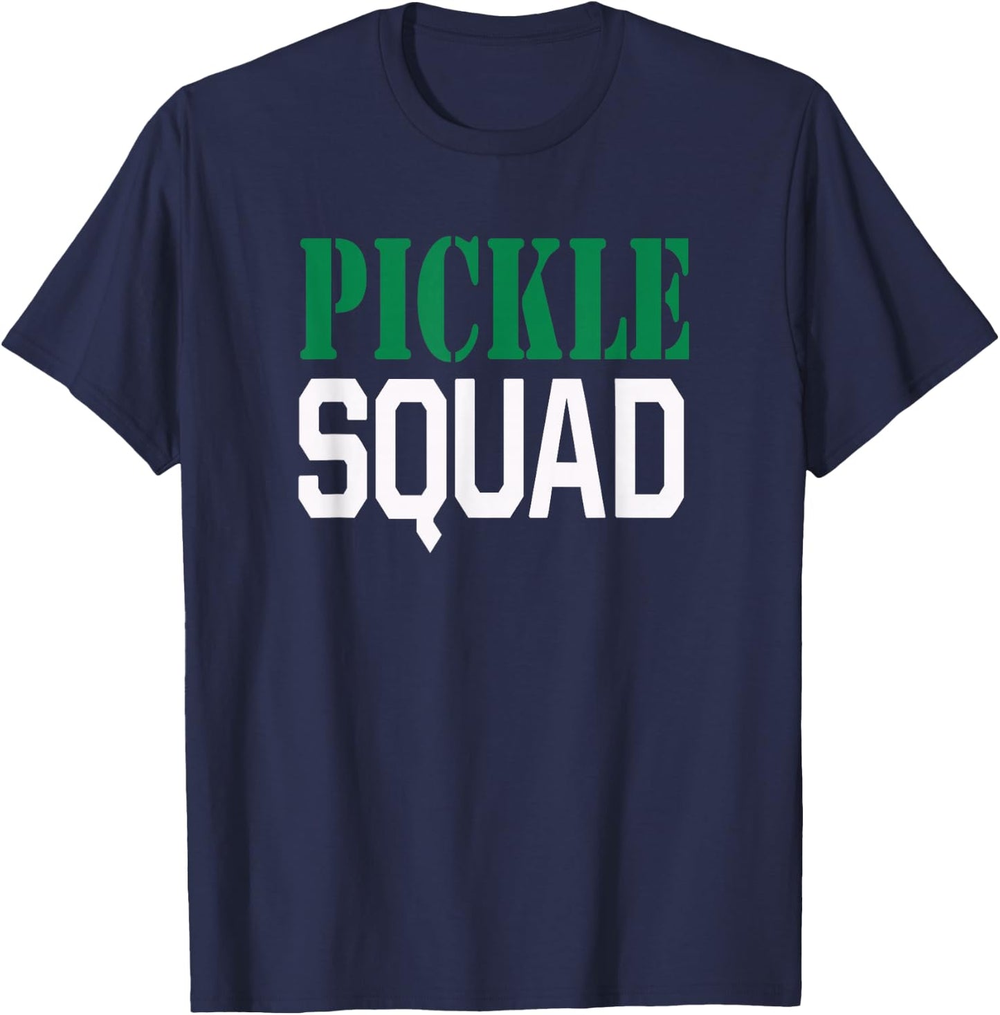 Pickle Squad Funny Gift T-Shirt - T-Shirt | Navy