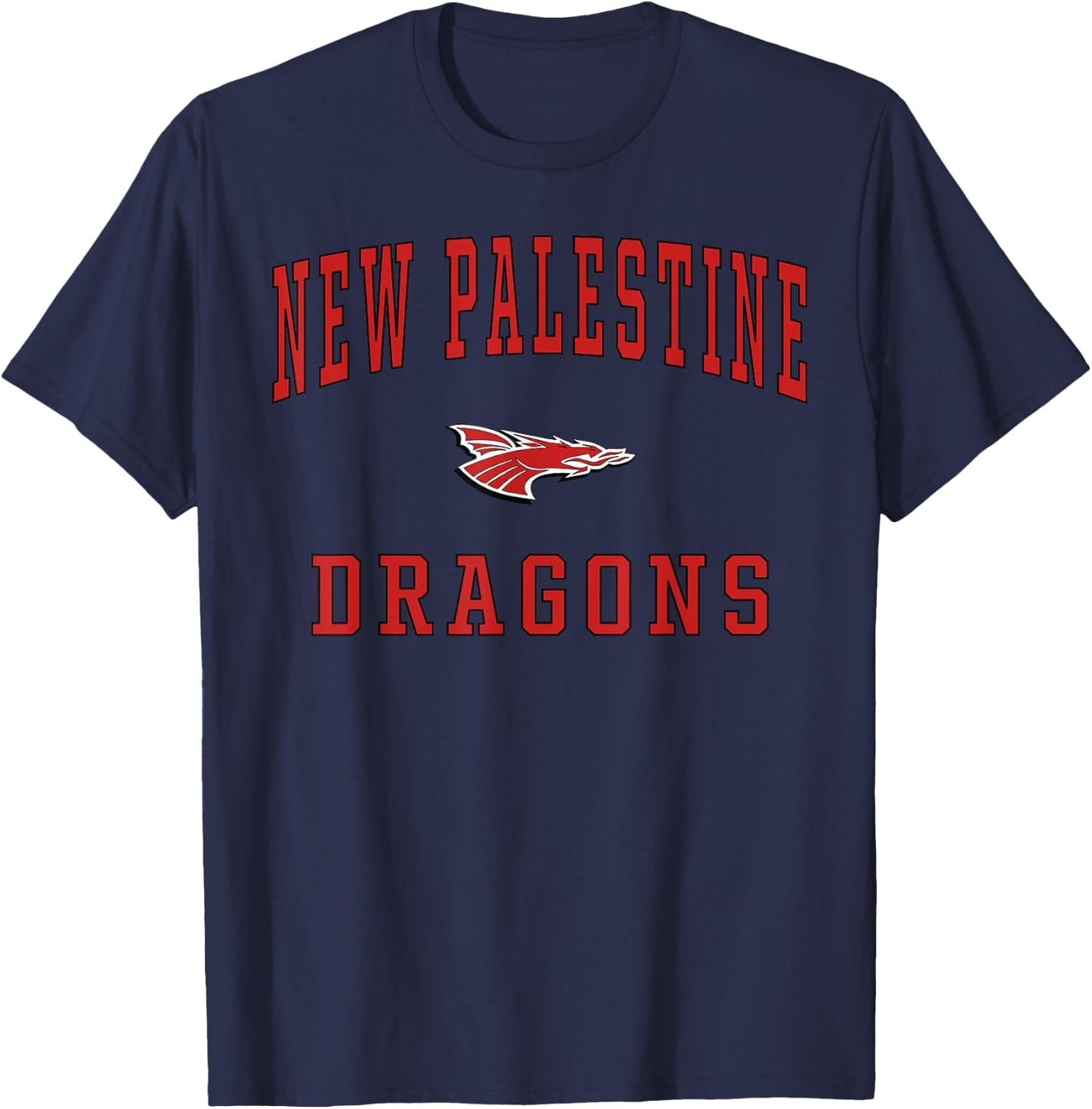 New Palestine High School Dragons T-Shirt - T-Shirt | Navy