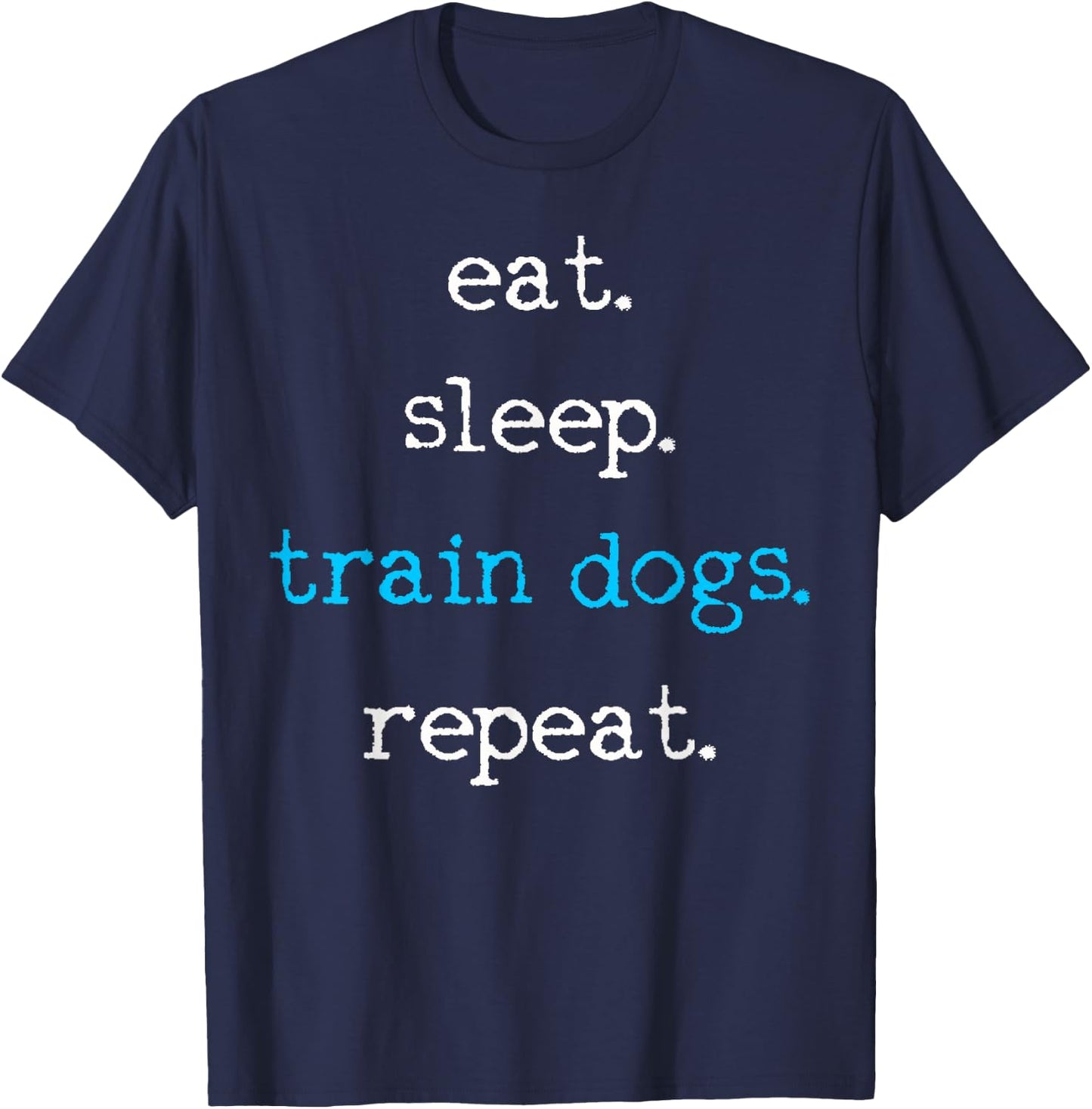 Dog Training T-Shirt - T-Shirt | Navy