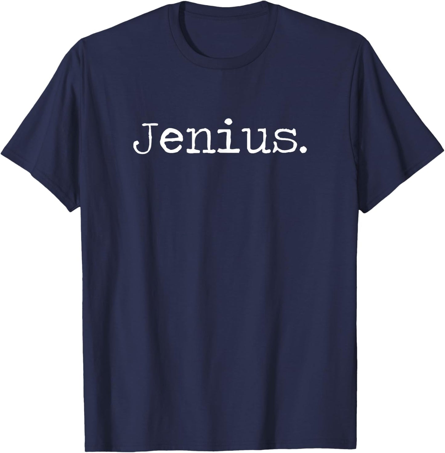 Jenius - Funny T-Shirt - T-Shirt | Navy
