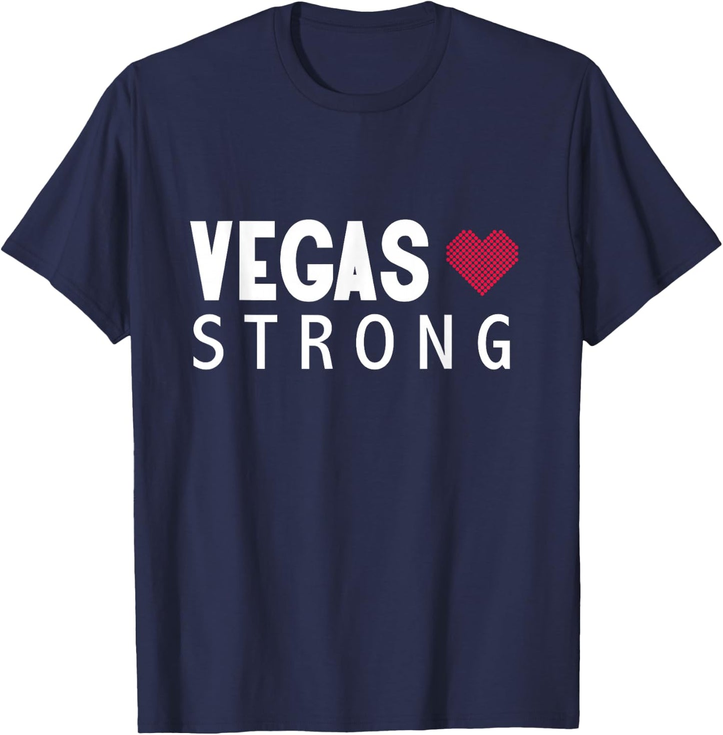 Las Vegas Strong T Shirt T-Shirt - T-Shirt | Navy