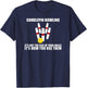 Candlepin Bowling Not The Size of Ball New England Canada T-Shirt - T-Shirt | Navy