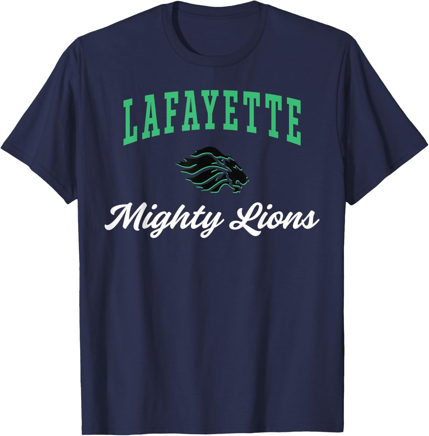 Lafayette High School Mighty Lions C3 T-Shirt - T-Shirt | Navy
