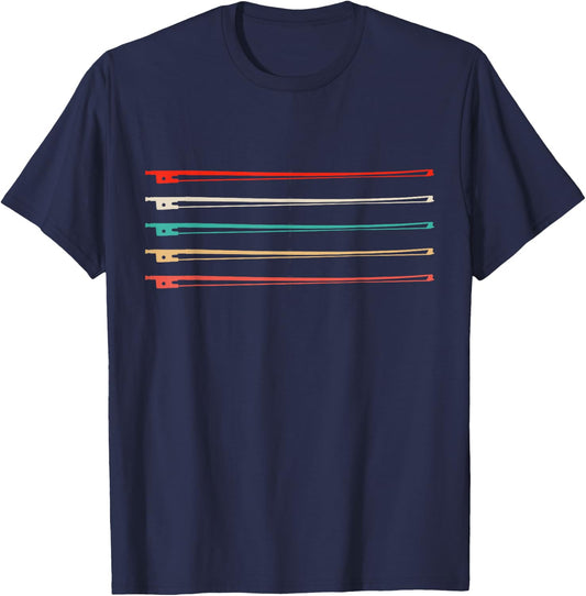 Violin Shirt Music Teacher Musician T-Shirt - T-Shirt | Navy