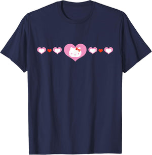 Hello Kitty Hearts T-Shirt - T-Shirt | Navy