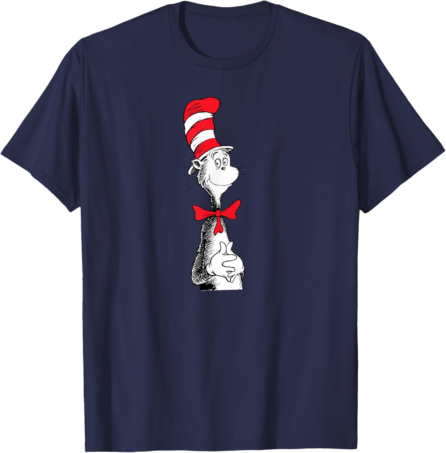 Dr. Seuss The Cat in the Hat T-Shirt - T-Shirt | Navy