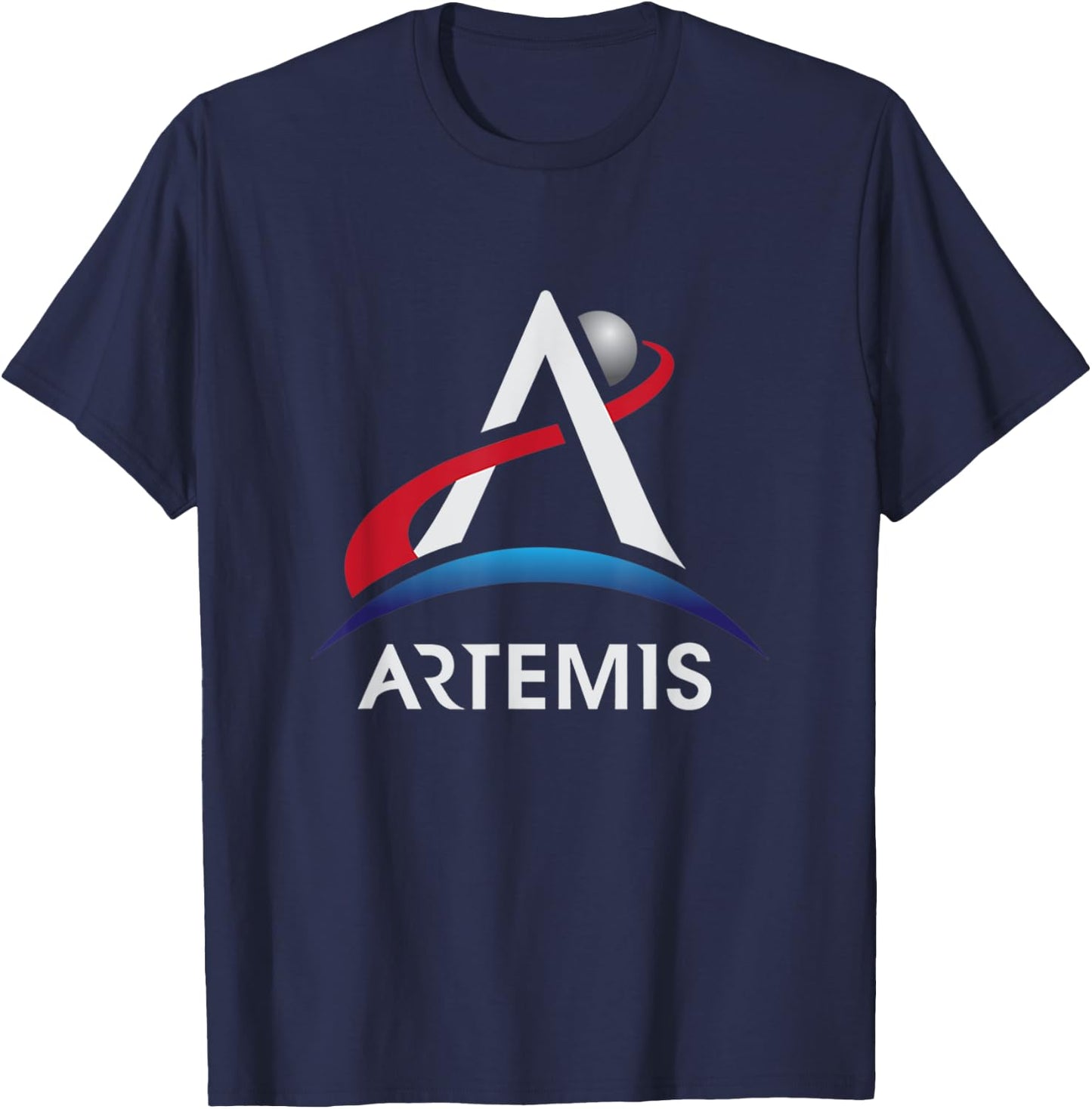 NASA Artemis Program Logo Official LT We Are Going Moon 2024 T-Shirt - T-Shirt | Navy