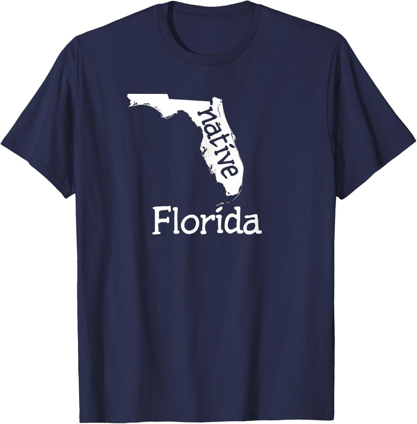 Florida Native FL State T-Shirt - T-Shirt | Navy