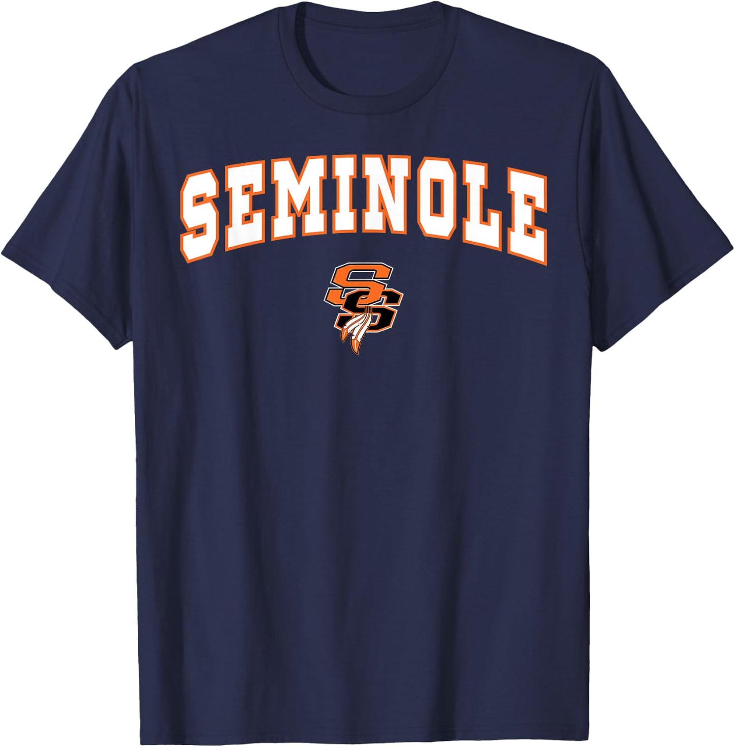 Seminole High School Seminoles C2 T-Shirt - T-Shirt | Navy