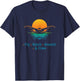 Fly Back Breast And Free Swimming T-Shirt - T-Shirt | Navy