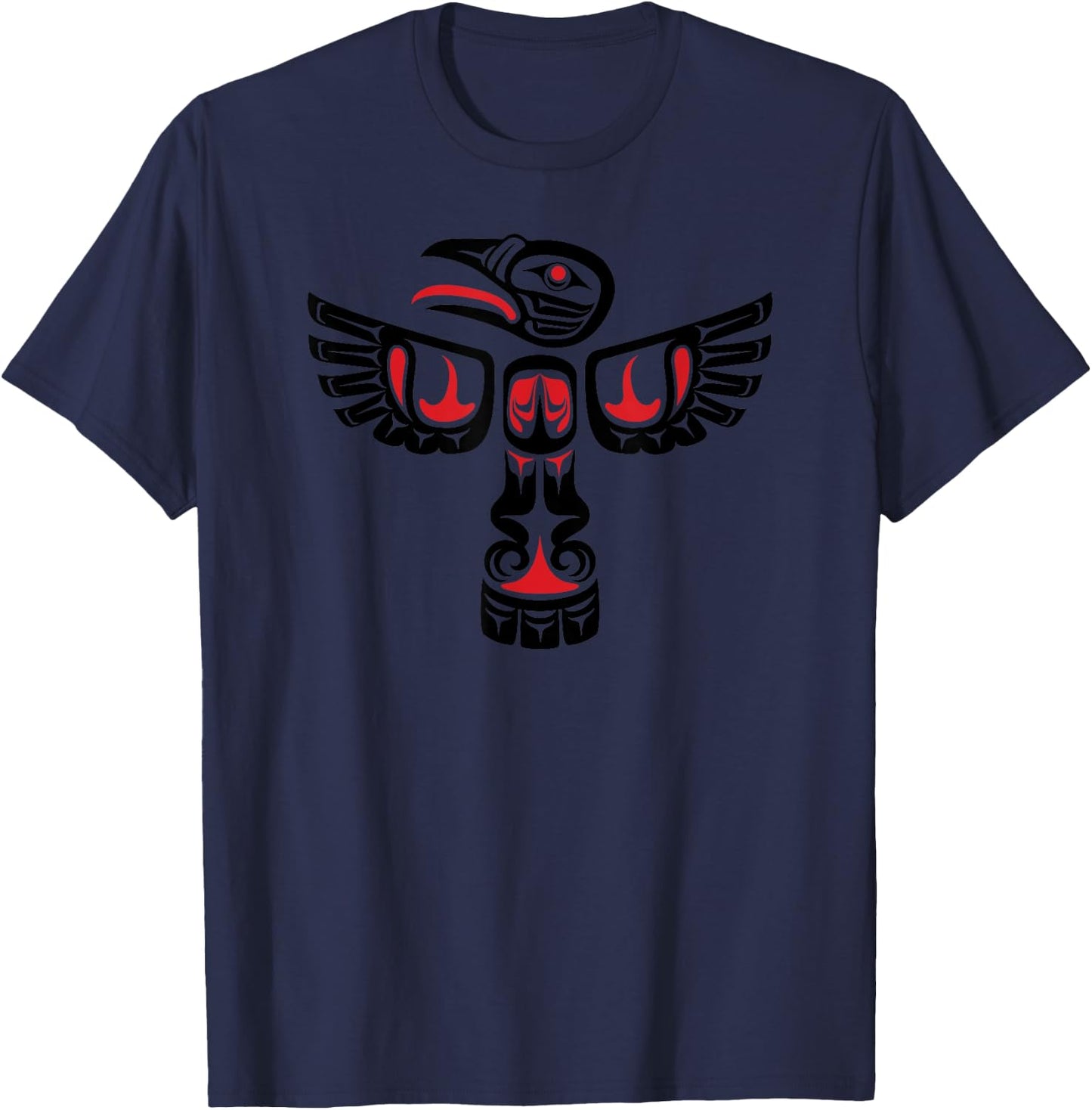 Haida Native American T-Shirt - T-Shirt | Navy