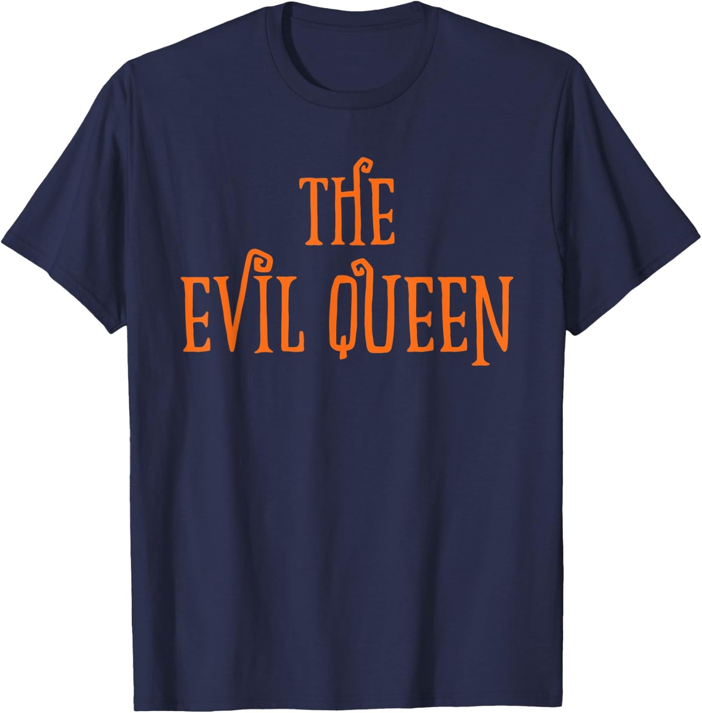 Evil Queen for Mom Matching Family Halloween Costume T-Shirt - T-Shirt | Navy