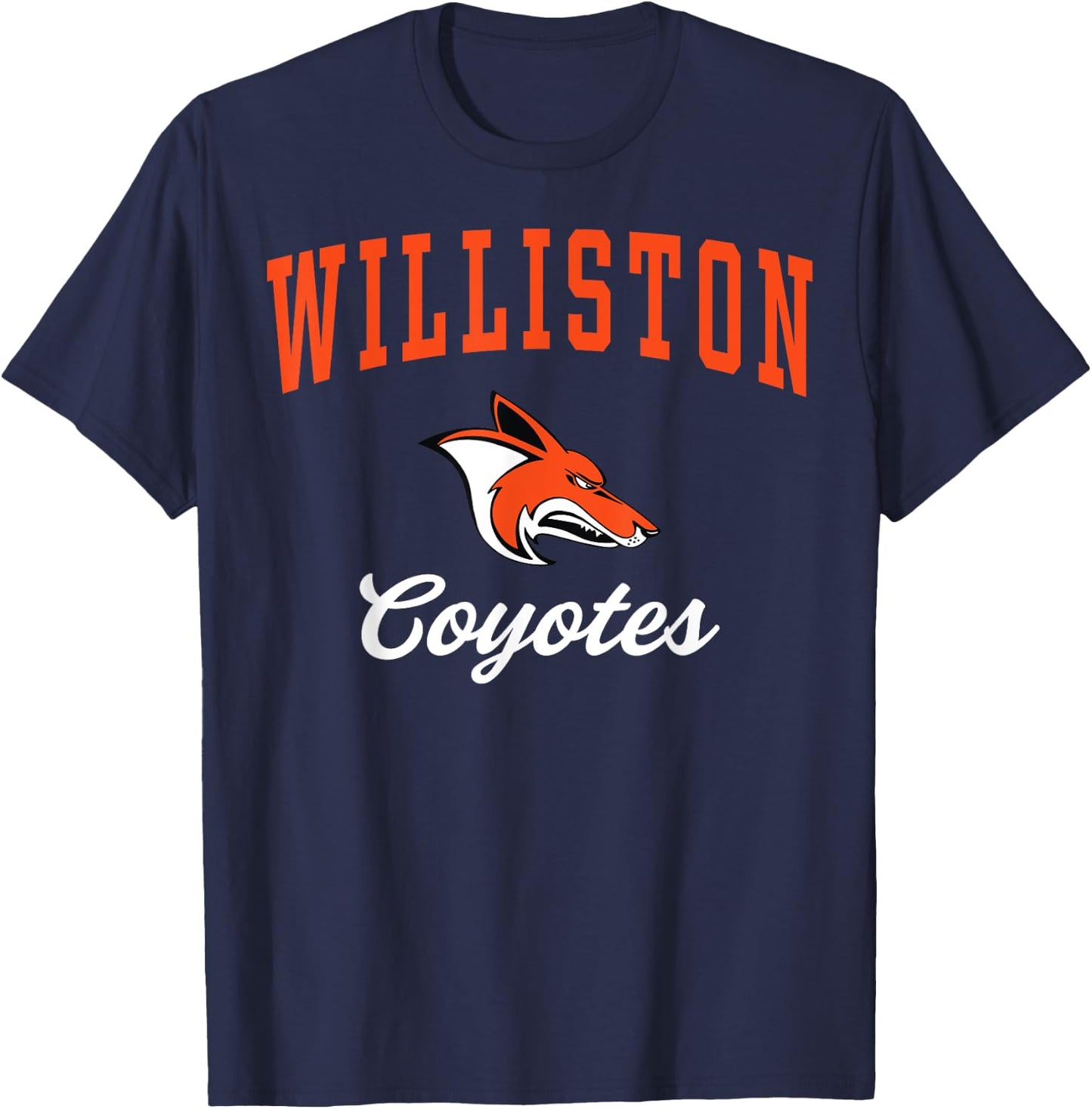 Williston High School Coyotes C3 T-Shirt - T-Shirt | Navy