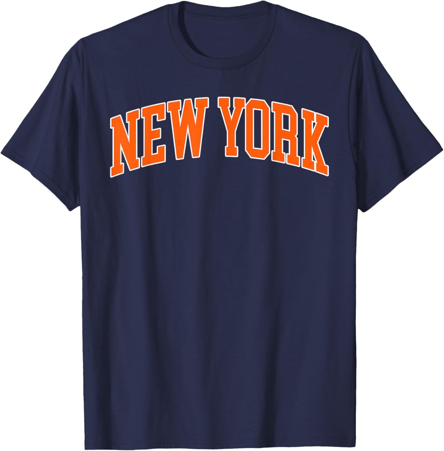 New York - Throwback Design - Classic T-Shirt - T-Shirt | Navy