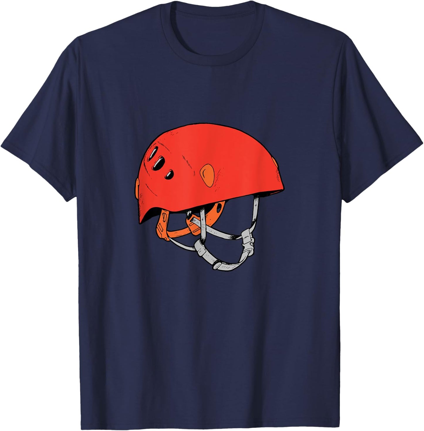 Helmet Petzl climbing bouldering belay T-Shirt - T-Shirt | Navy