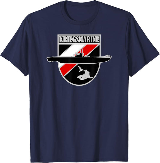 WW2 German U-boat - Kriegsmarine T-Shirt - T-Shirt | Navy