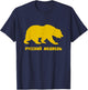 Russian Bear Russkiy Medved' Russian Roots Soviet Union T-Shirt - T-Shirt | Navy
