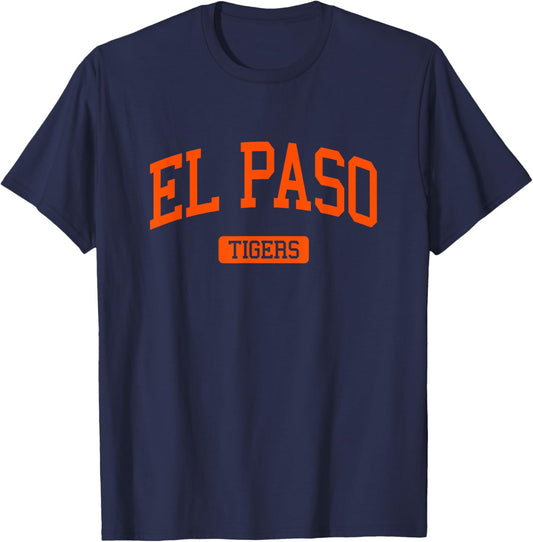 El Paso High School HS El Paso TX Varsity Sports T-Shirt - T-Shirt | Navy