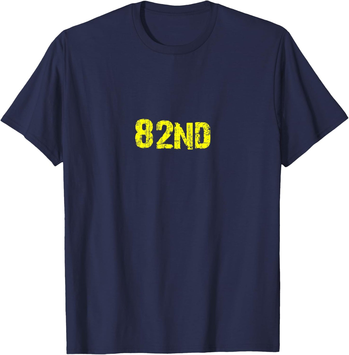 US Army 82nd Airborne Vintage 82nd ID 82 Military Gift T-Shirt - T-Shirt | Navy