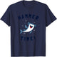 Hammer Time - Hammerhead Shark Funny Pun T-Shirt - T-Shirt | Navy