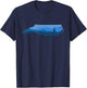 Fly Fishing North Carolina Appalachian Mountains Trout Fish T-Shirt - T-Shirt | Navy