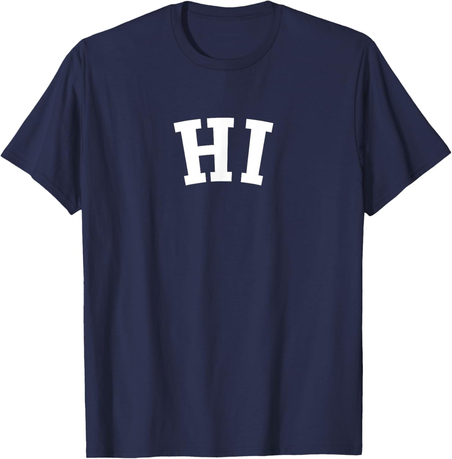 HI The T-Shirt - T-Shirt | Navy