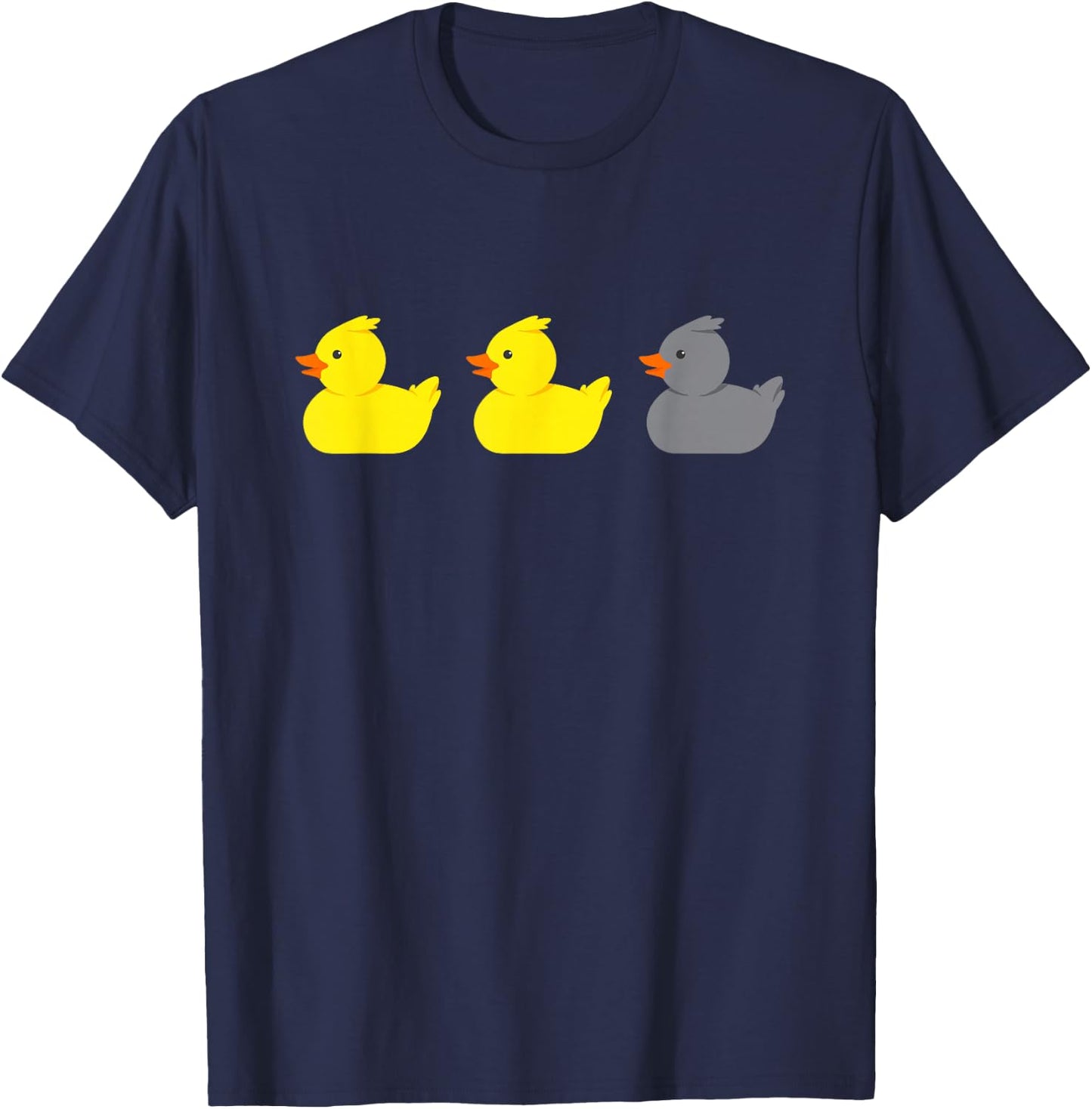 Duck Duck Grey Duck Funny Minnesota T-Shirt - T-Shirt | Navy