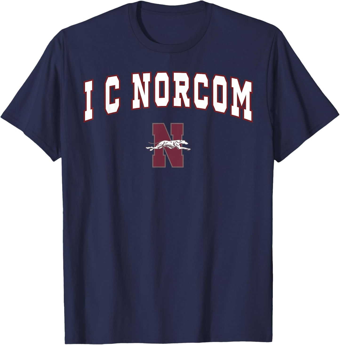 I C Norcom High School Greyhounds C2 T-Shirt - T-Shirt | Navy