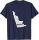 Delaware Sucks Funny Retro Style Gag Gift T-Shirt - T-Shirt | Navy