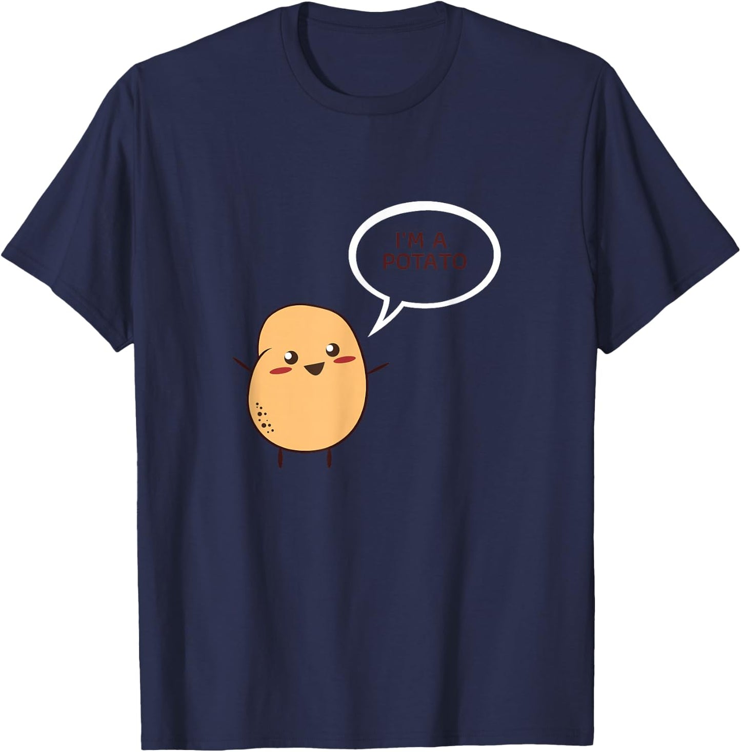 I'm A Potato T-Shirt - T-Shirt | Navy