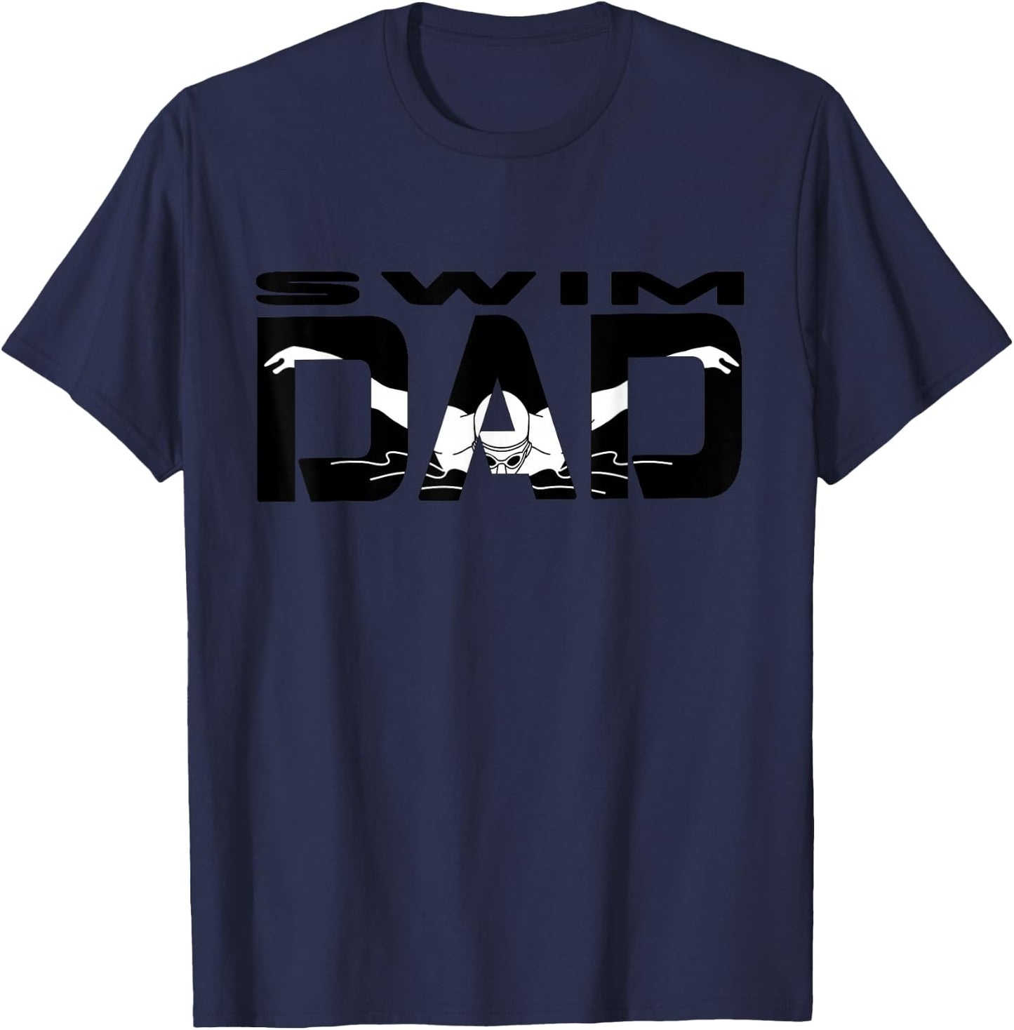 Shirt Championship Competition Swimmer Swim Swimming Pool T-Shirt - T-Shirt | Navy