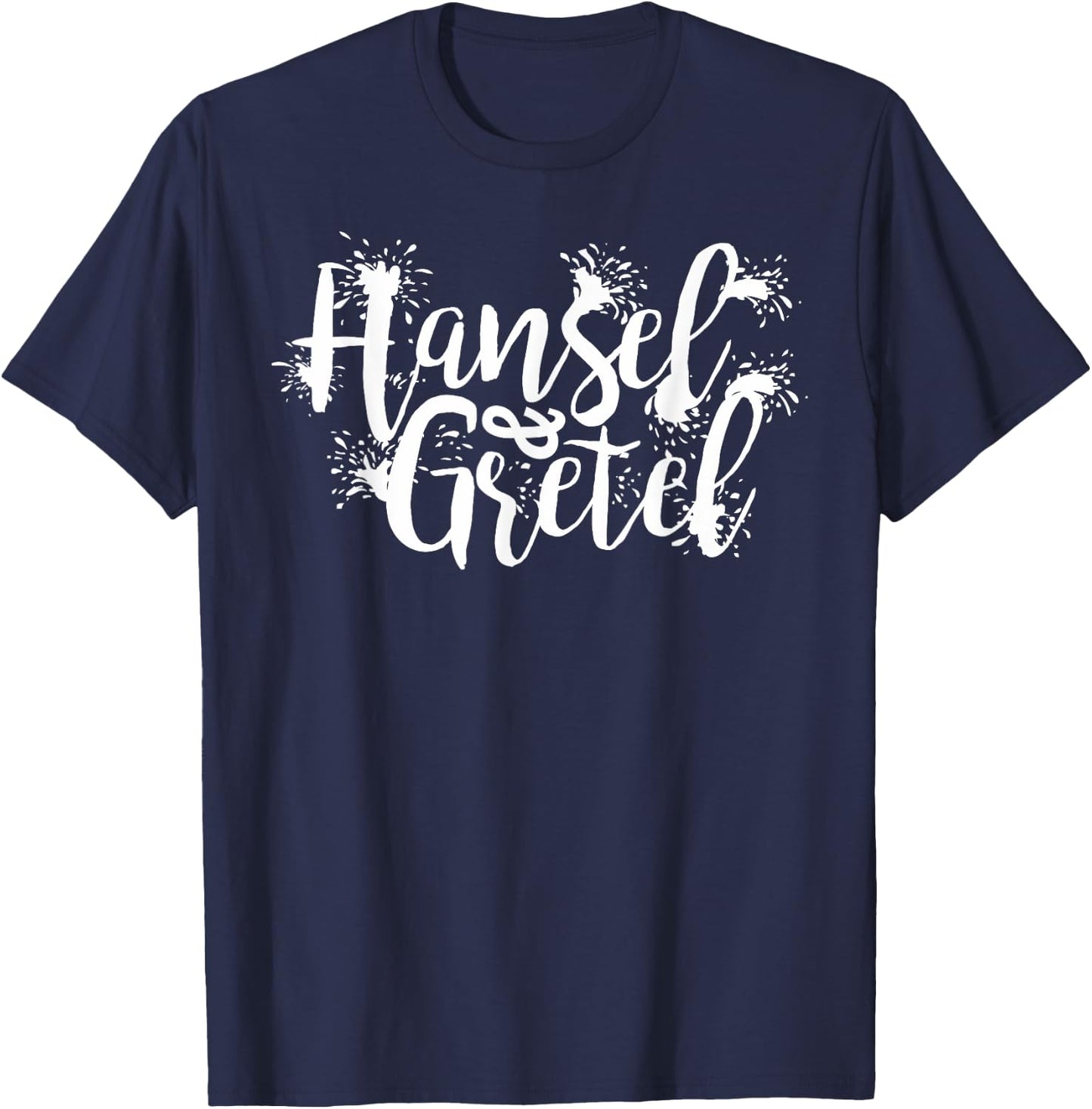 Hansel and Gretel Funny Halloween Saying T-Shirt - T-Shirt | Navy