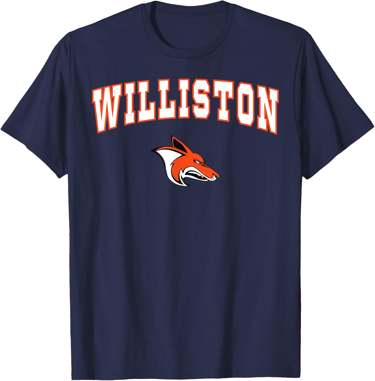 Williston High School Coyotes C2 T-Shirt - T-Shirt | Navy