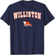 Williston High School Coyotes C2 T-Shirt - T-Shirt | Navy