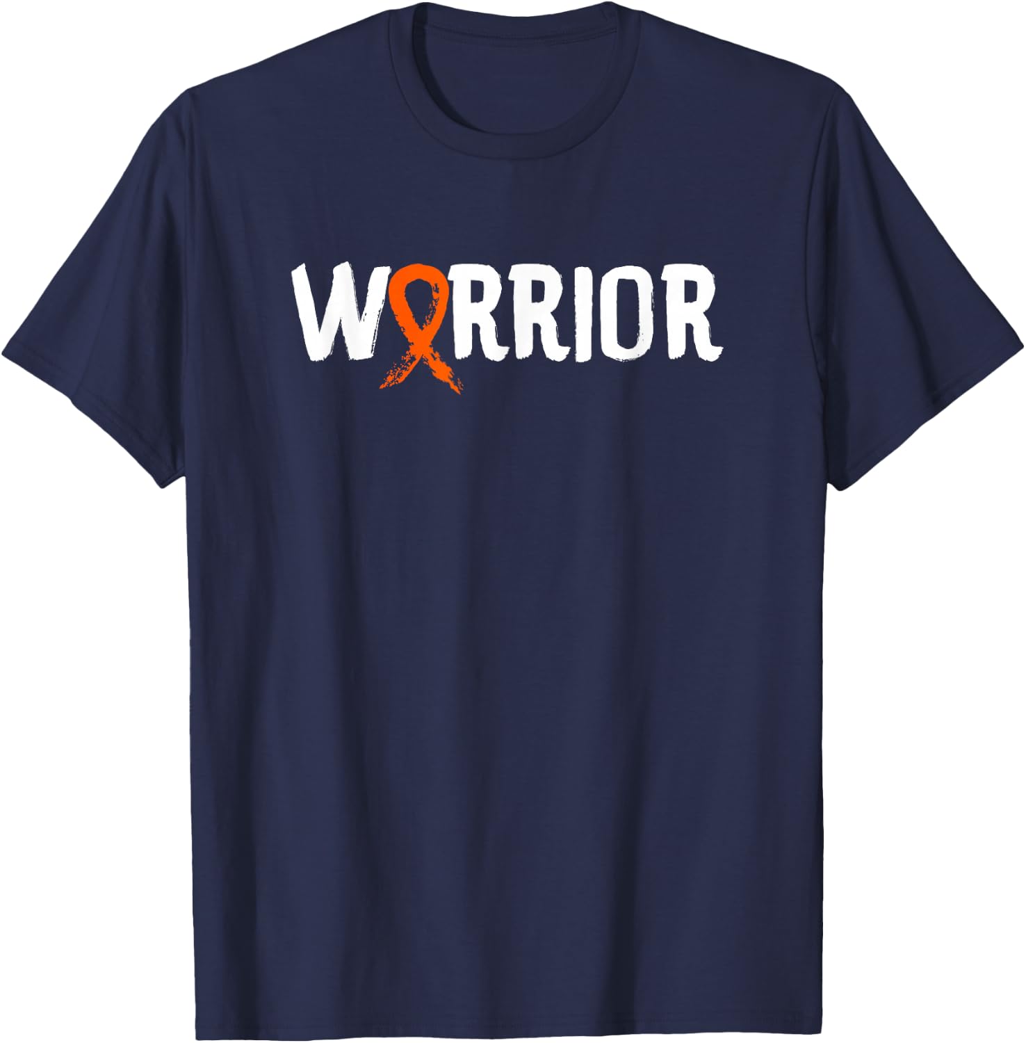 Warrior - Leukemia Cancer Shirt Gift Leukemia Warrior T-Shirt - T-Shirt | Navy