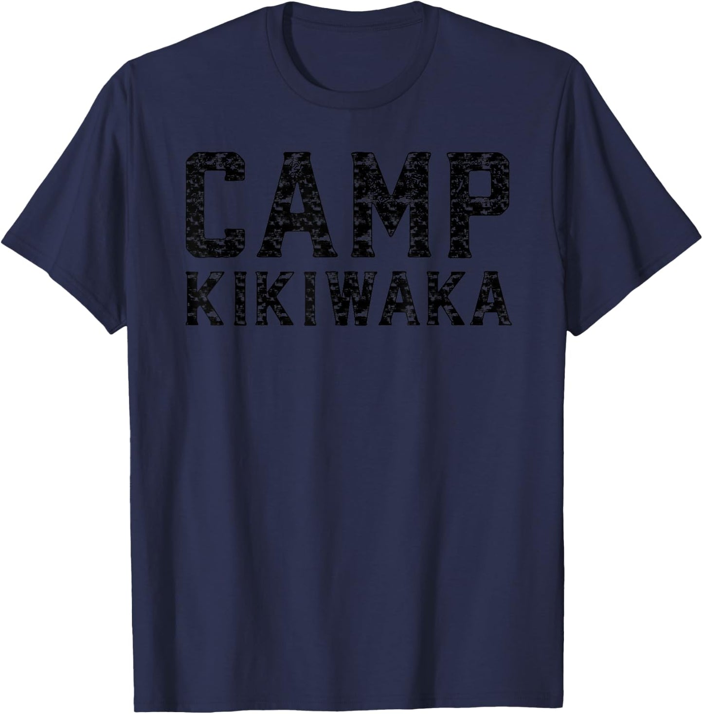 Camp Kikiwaka Summer Camp Reunion Camping Trip Women T-Shirt - T-Shirt | Navy