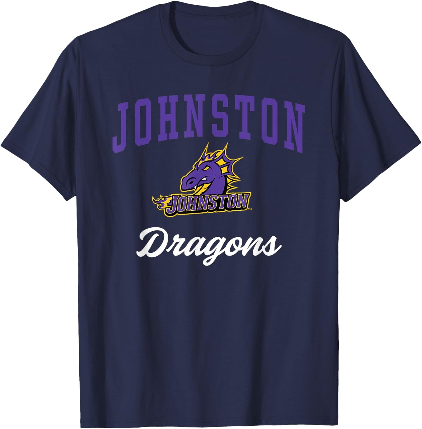 Johnston High School Dragons C3 T-Shirt - T-Shirt | Navy