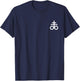Leviathan / Satanic Cross Occult T-Shirt - T-Shirt | Navy