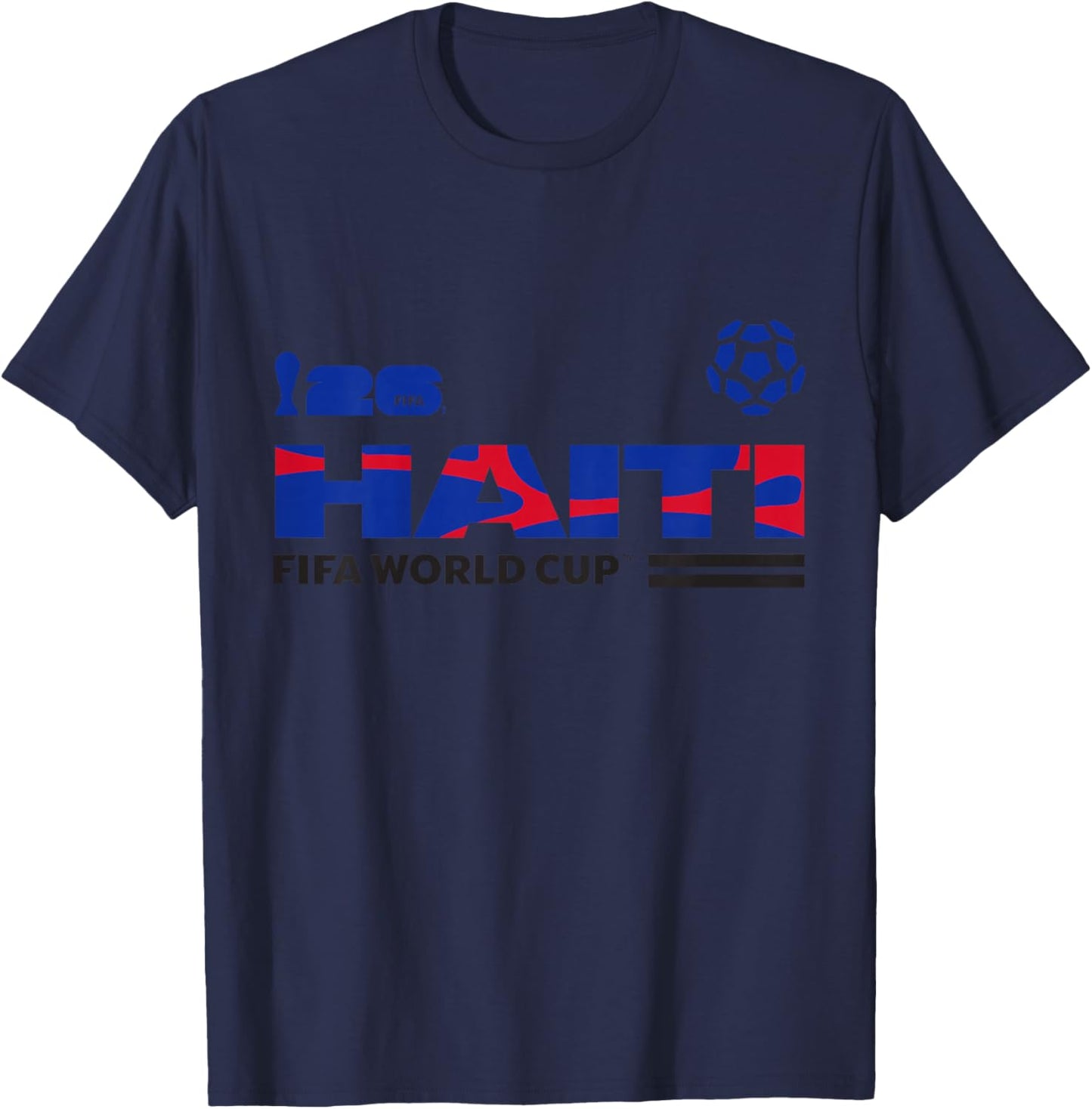 Kids FIFA World CUP26 Qualifier Haiti T-Shirt - T-Shirt | Navy