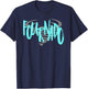 FouRnado Toddler Boy or Girl Funny Tornado Shirt T-Shirt - T-Shirt | Navy